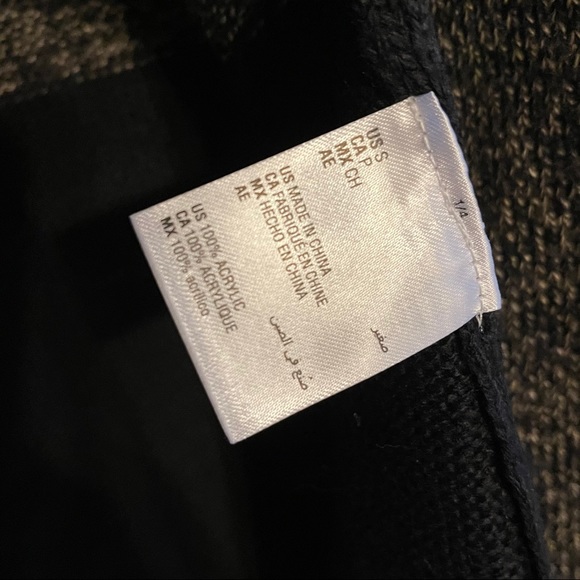 NWT Karen Scott Turbi Colorblock Cardigan S - Picture 6 of 6